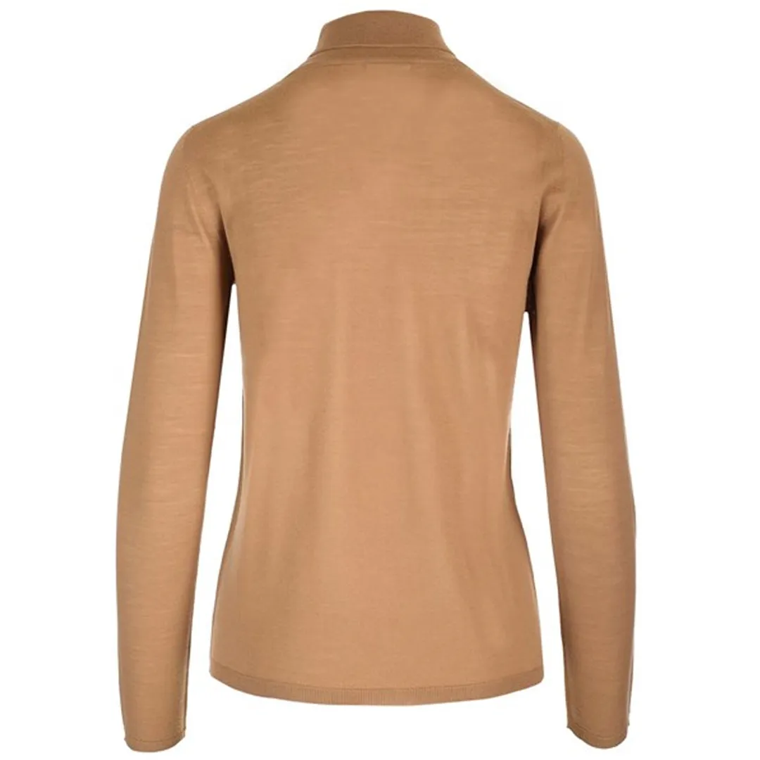 MaxMara  |Wool Elegant Style V-neck & Crew neck