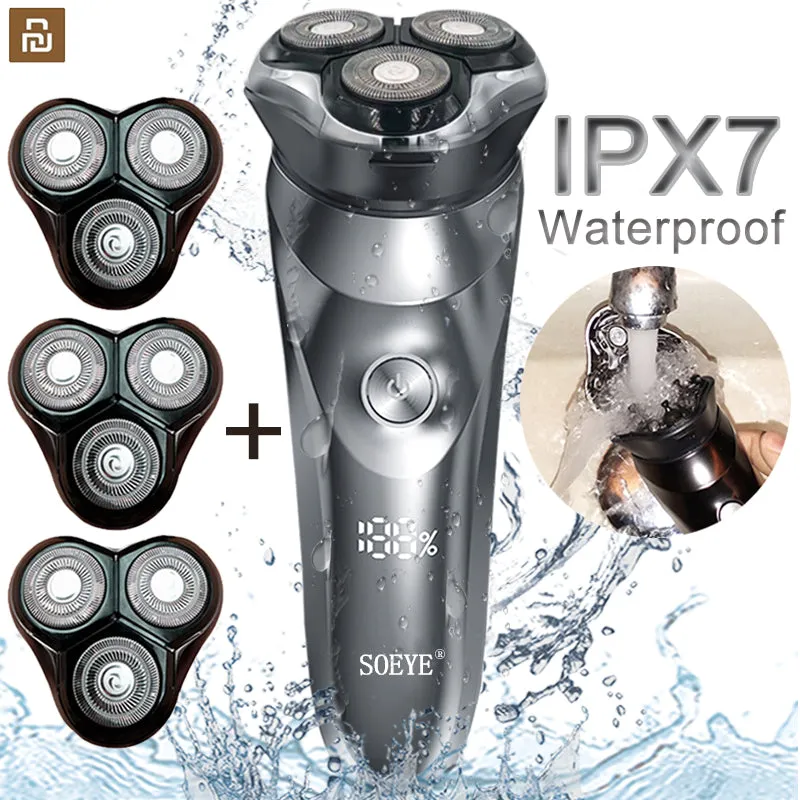 Men's Electric Shaver For Men Razor Smart Beard Shaving Beard Timmer