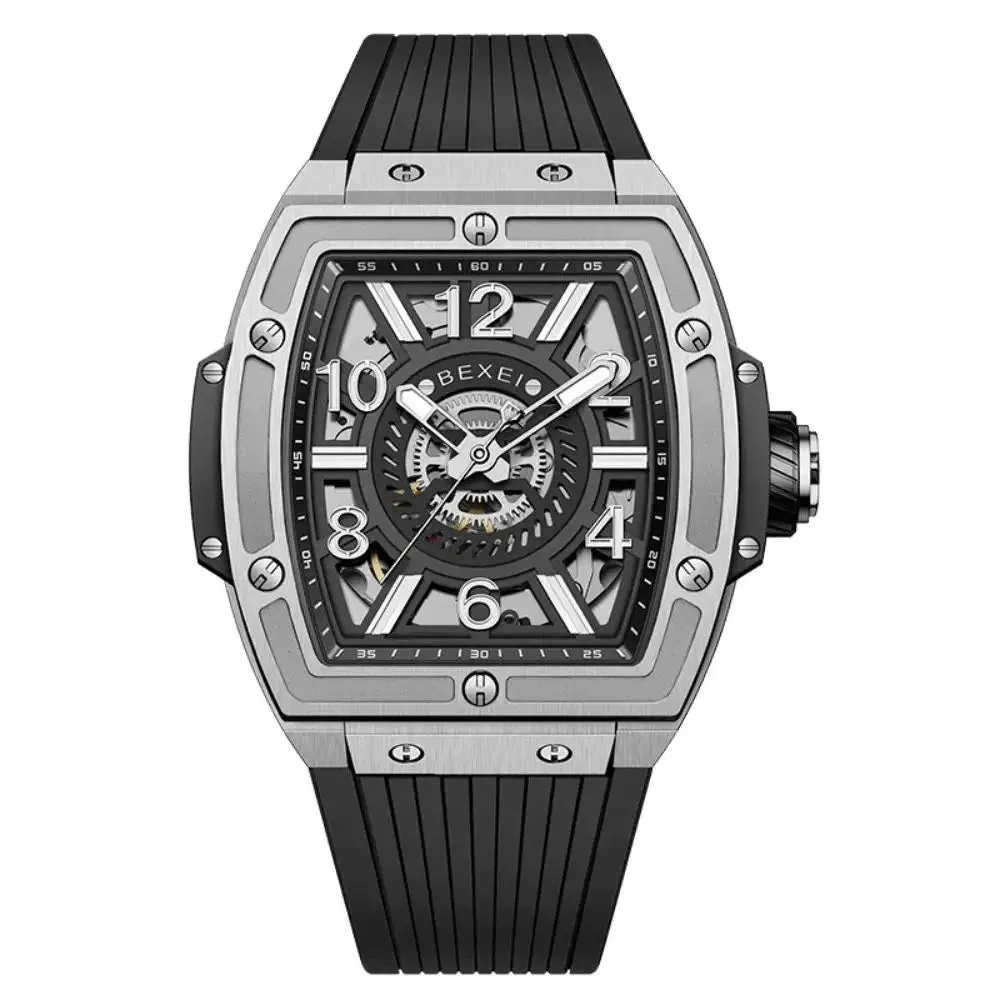 Men's Luxury Automatic Mechanical Luminous Waterproof Wristwatch