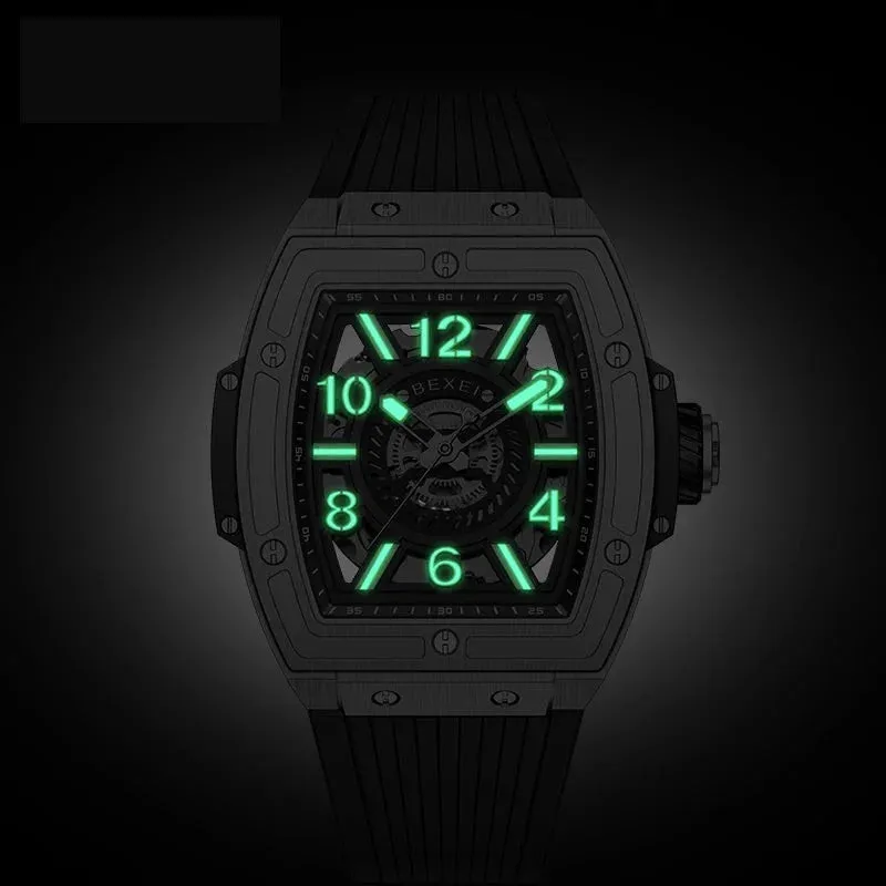 Men's Luxury Automatic Mechanical Luminous Waterproof Wristwatch