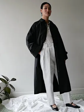 MKDT STUDIO CARO PANAMA COAT - Black