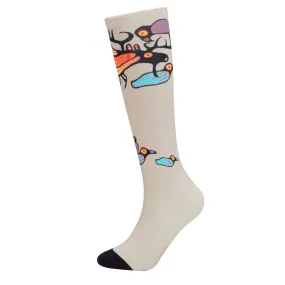 Noval Morrisseau Moose Harmony Art Socks