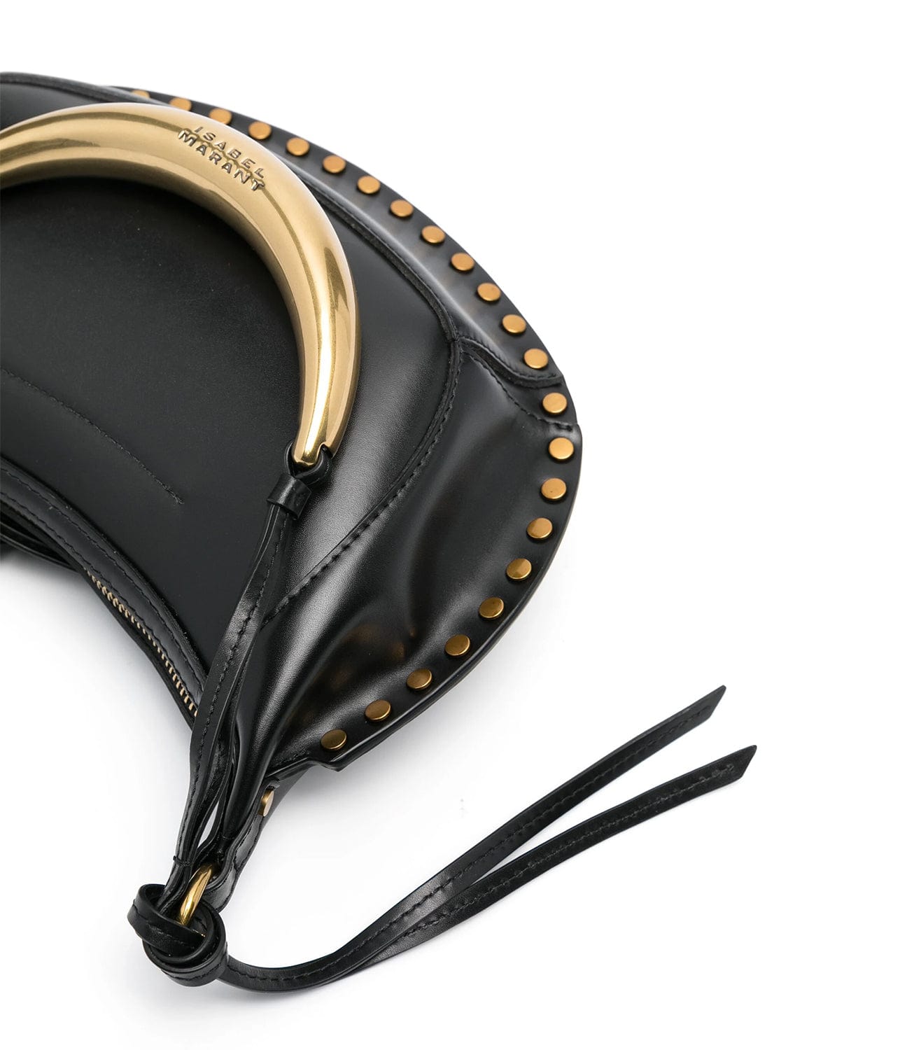 OSKAN MOON SHOULDER BAG- GOLD/BLACK