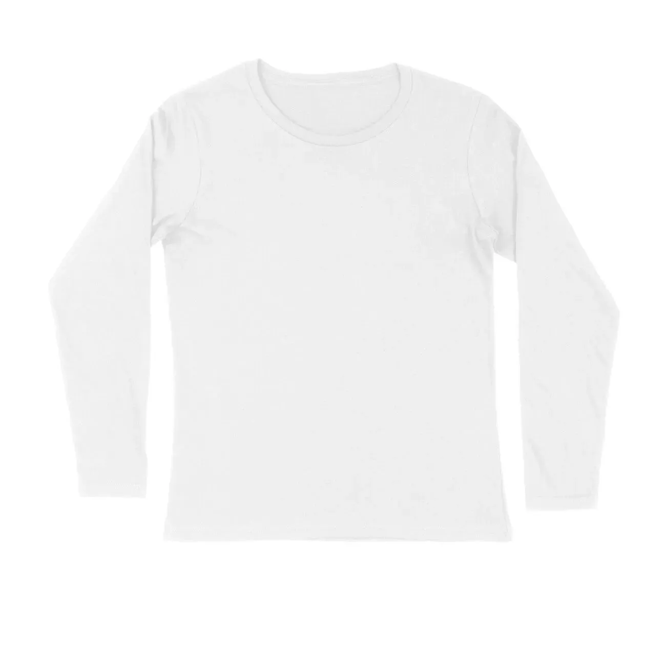 Plain Full Sleeves Cotton T-shirt for Men