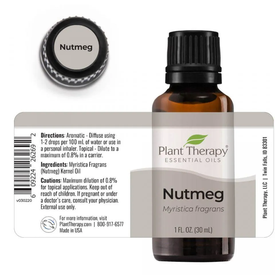 Plant Therapy Nutmeg Essential Oil