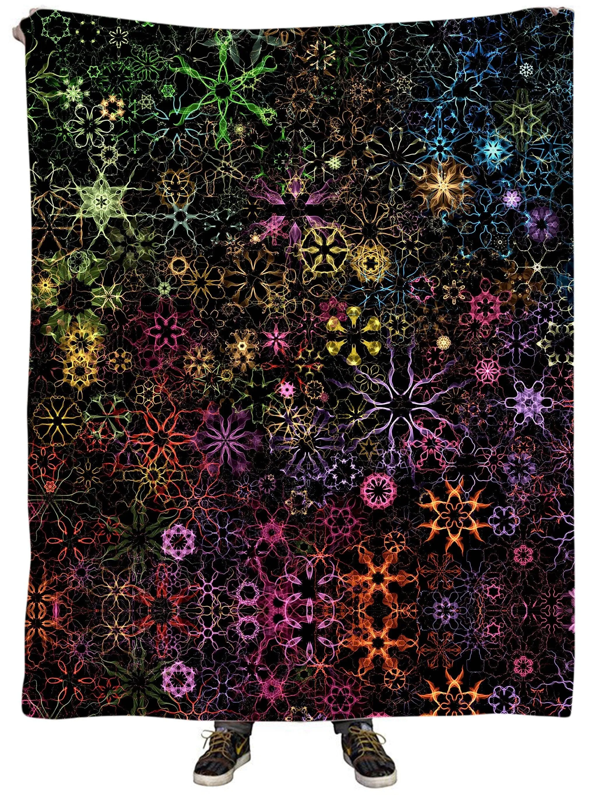 Psy Constellation Plush Blanket