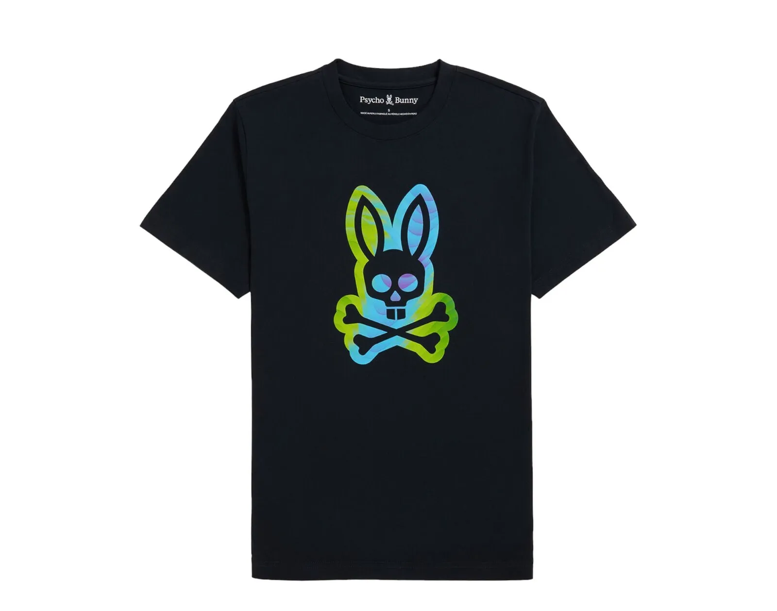 Psycho Bunny Montgomery Graphic Tee For Men Navy Blue