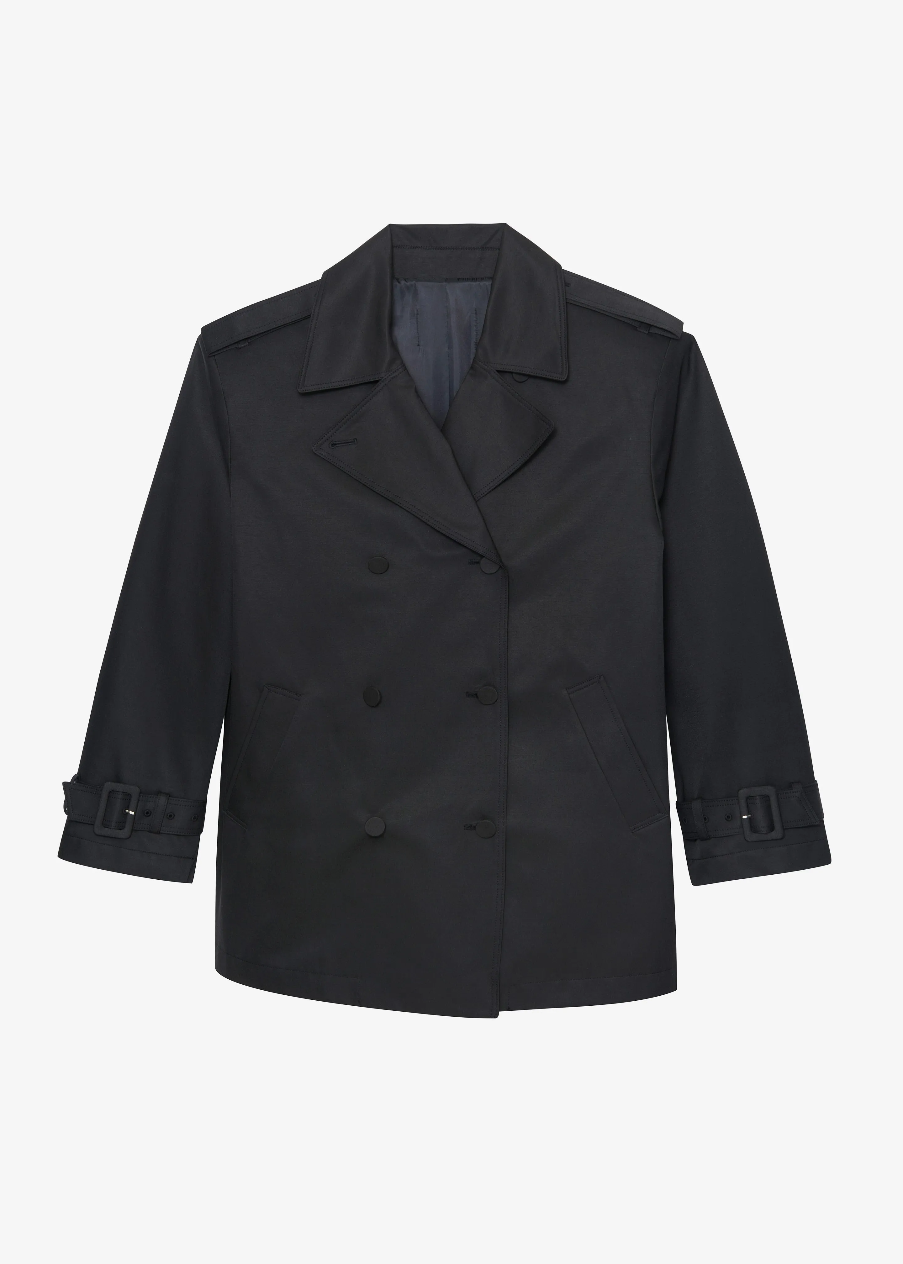 Raleigh Trench Coat - Black