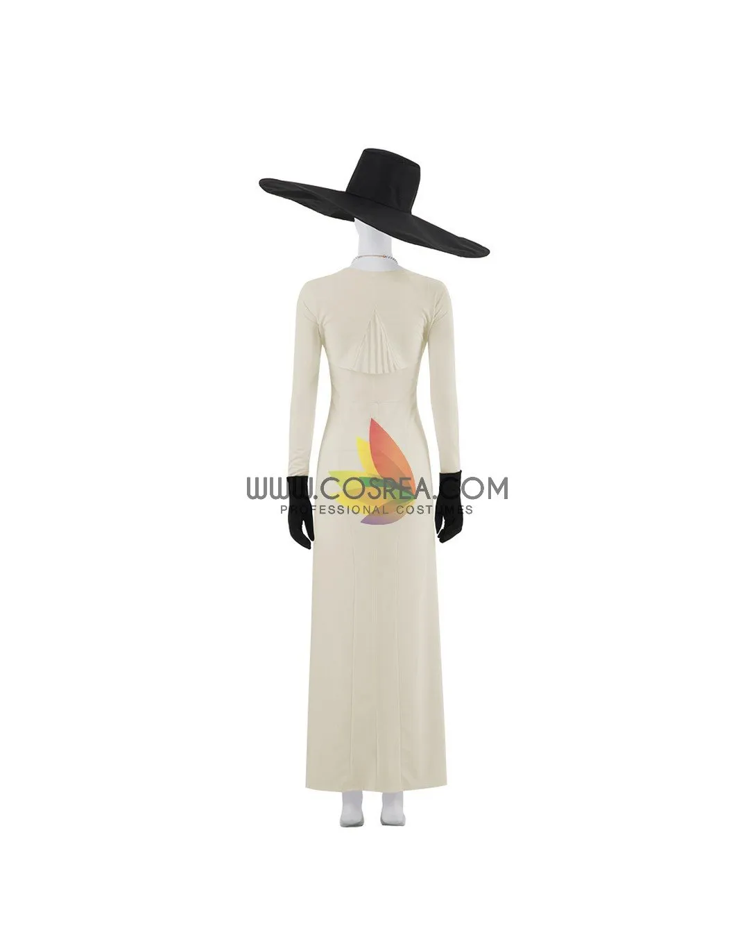 Resident Evil 8 Alcina Dimitrescu Uniform Fabric Version Cosplay Costume