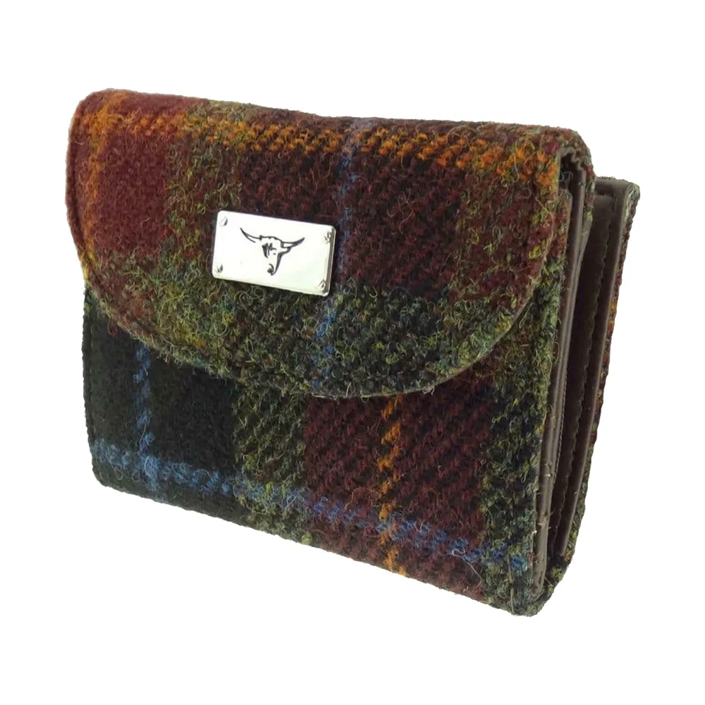 Short Wallet 'Jura'  with Harris Tweed