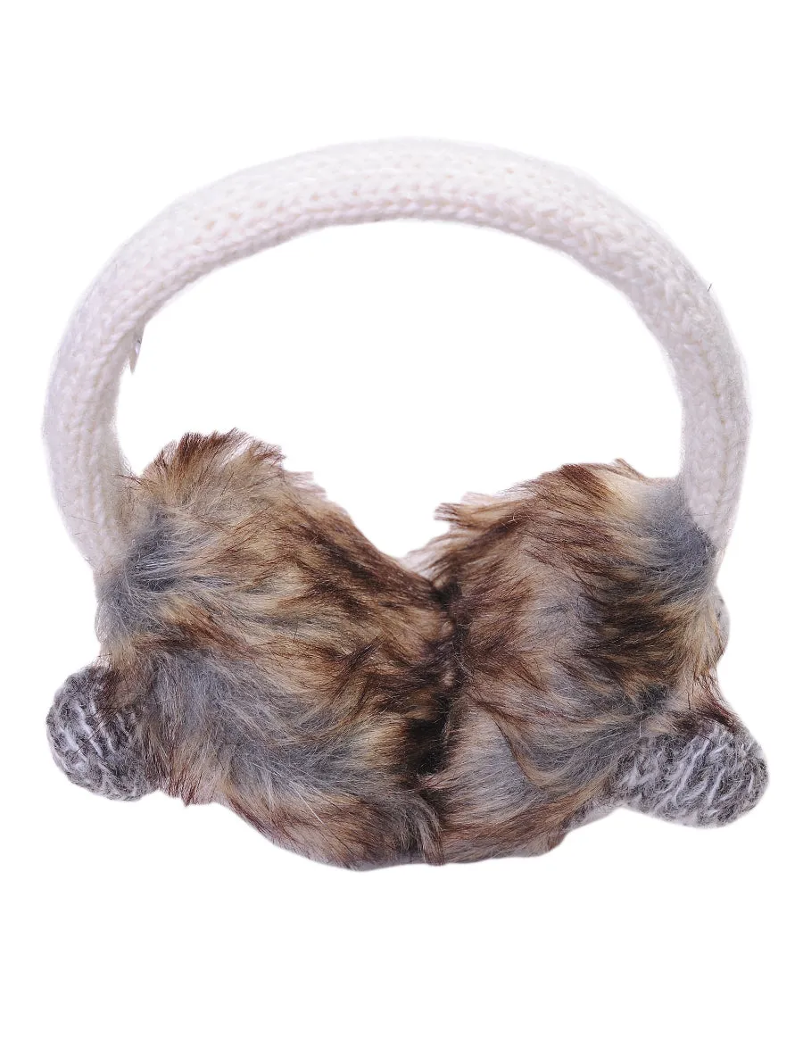 Sock Monkey Faced Ear Muff