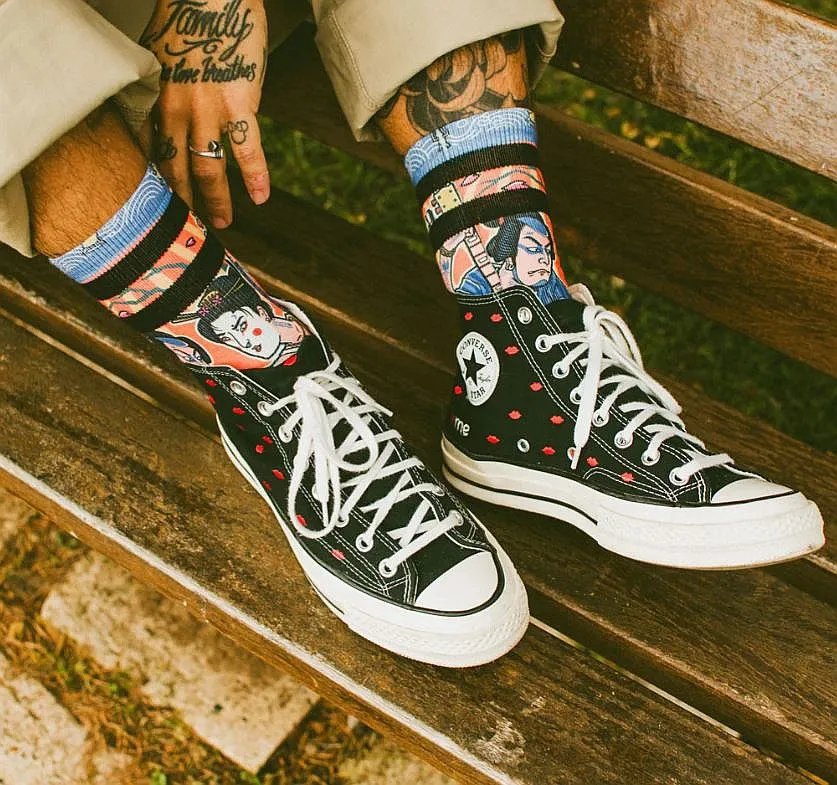 socks American Socks Signature Mid High - Shogun Fest