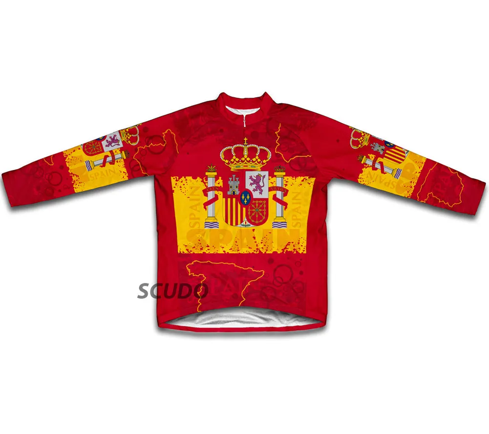 Spain Winter Thermal Cycling Jersey