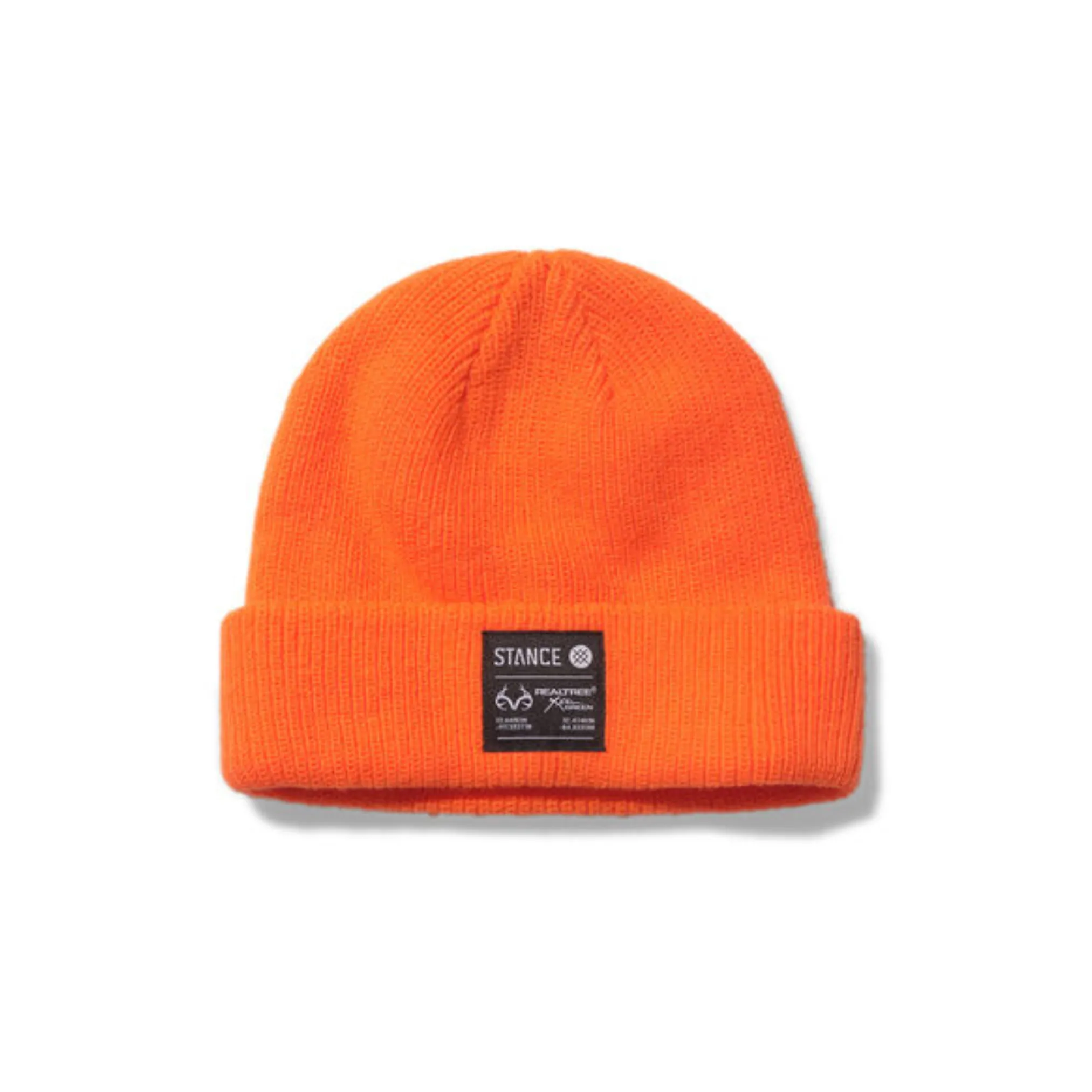 Stance Icon 2 Beanie - Neon Orange RealTree