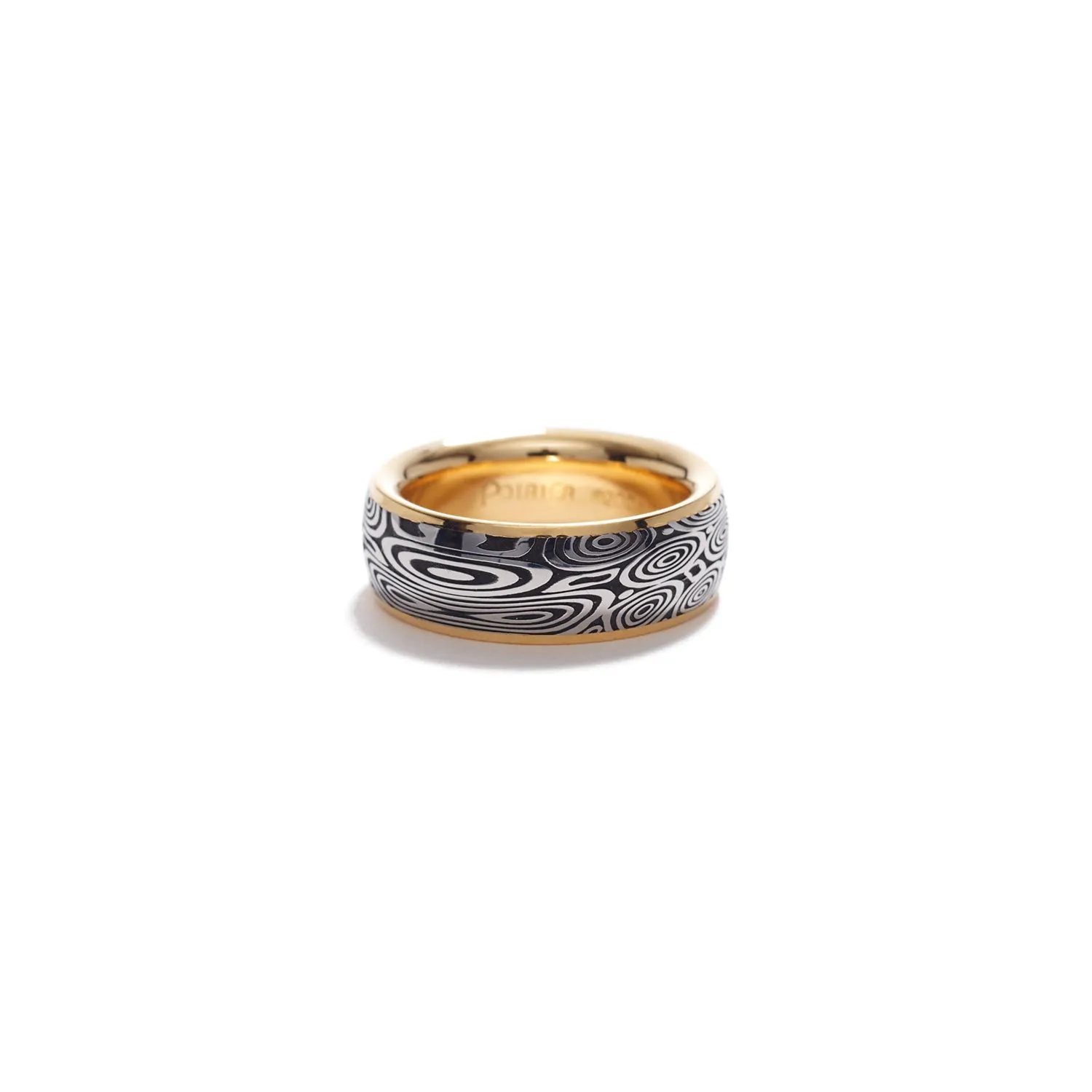 Starry Night Ring Lined with Gold~5.5mm