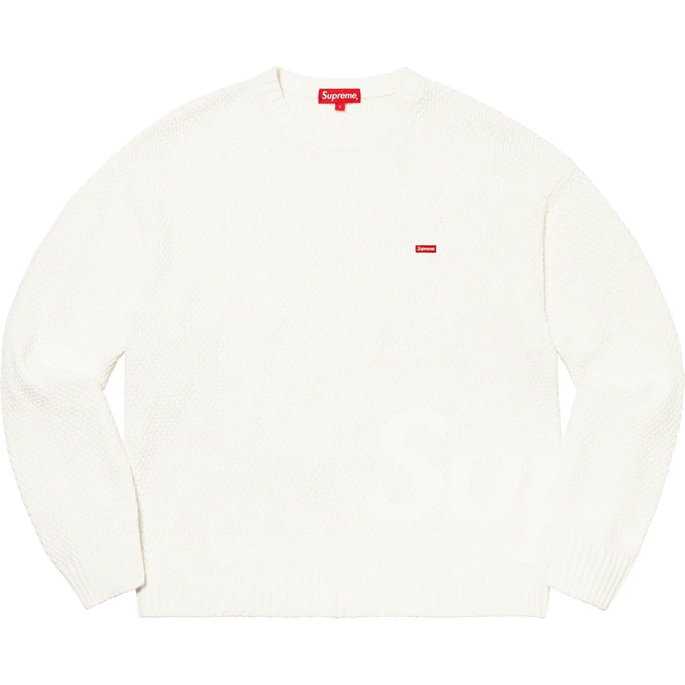 Supreme  |Unisex Street Style U-Neck Long Sleeves Plain Logo