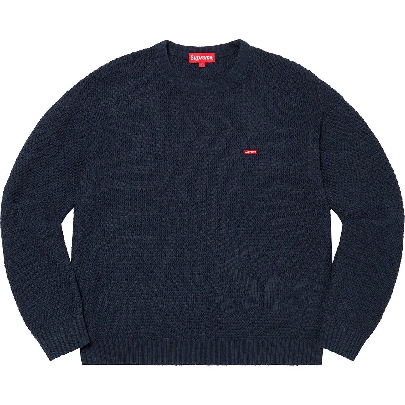 Supreme  |Unisex Street Style U-Neck Long Sleeves Plain Logo