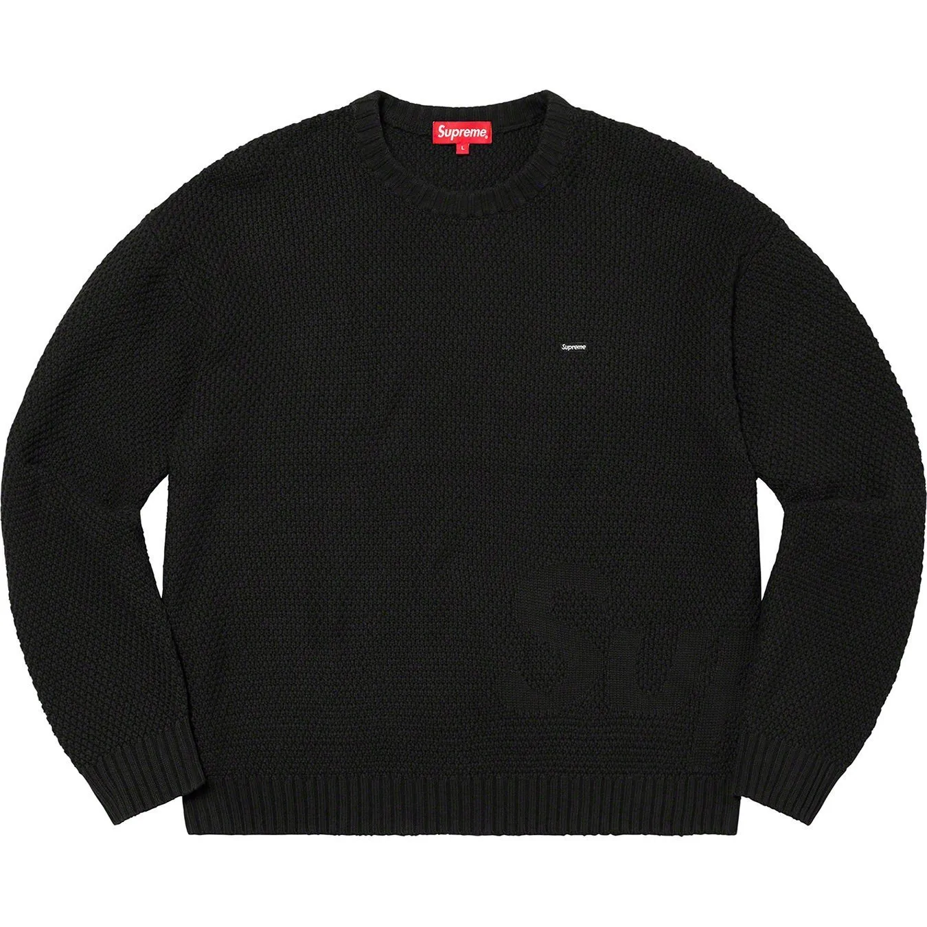 Supreme  |Unisex Street Style U-Neck Long Sleeves Plain Logo