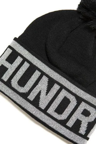 THE HUNDREDS RAP BEANIE // BLACK