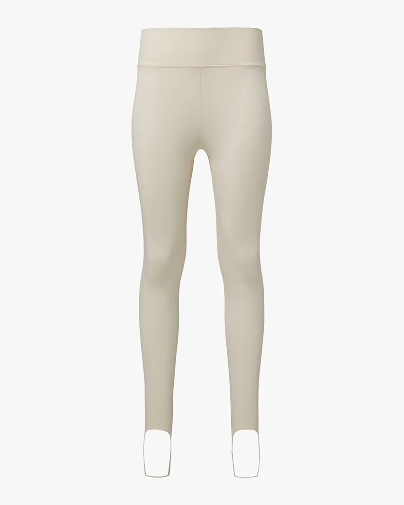 Thermal High Rise Stirrup Legging | Off White