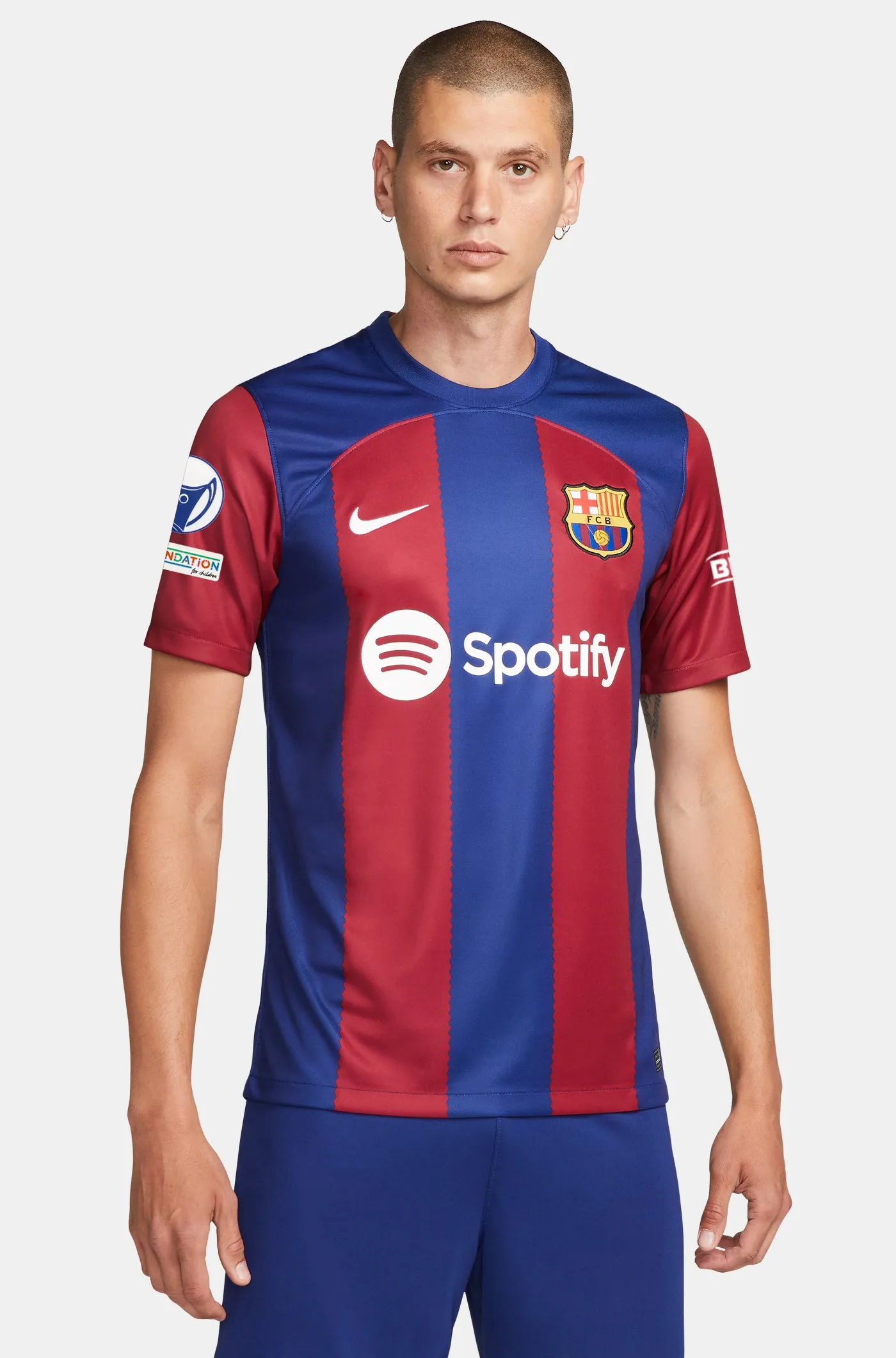 UWCL FC Barcelona home shirt 23/24 - Men - BRUNA