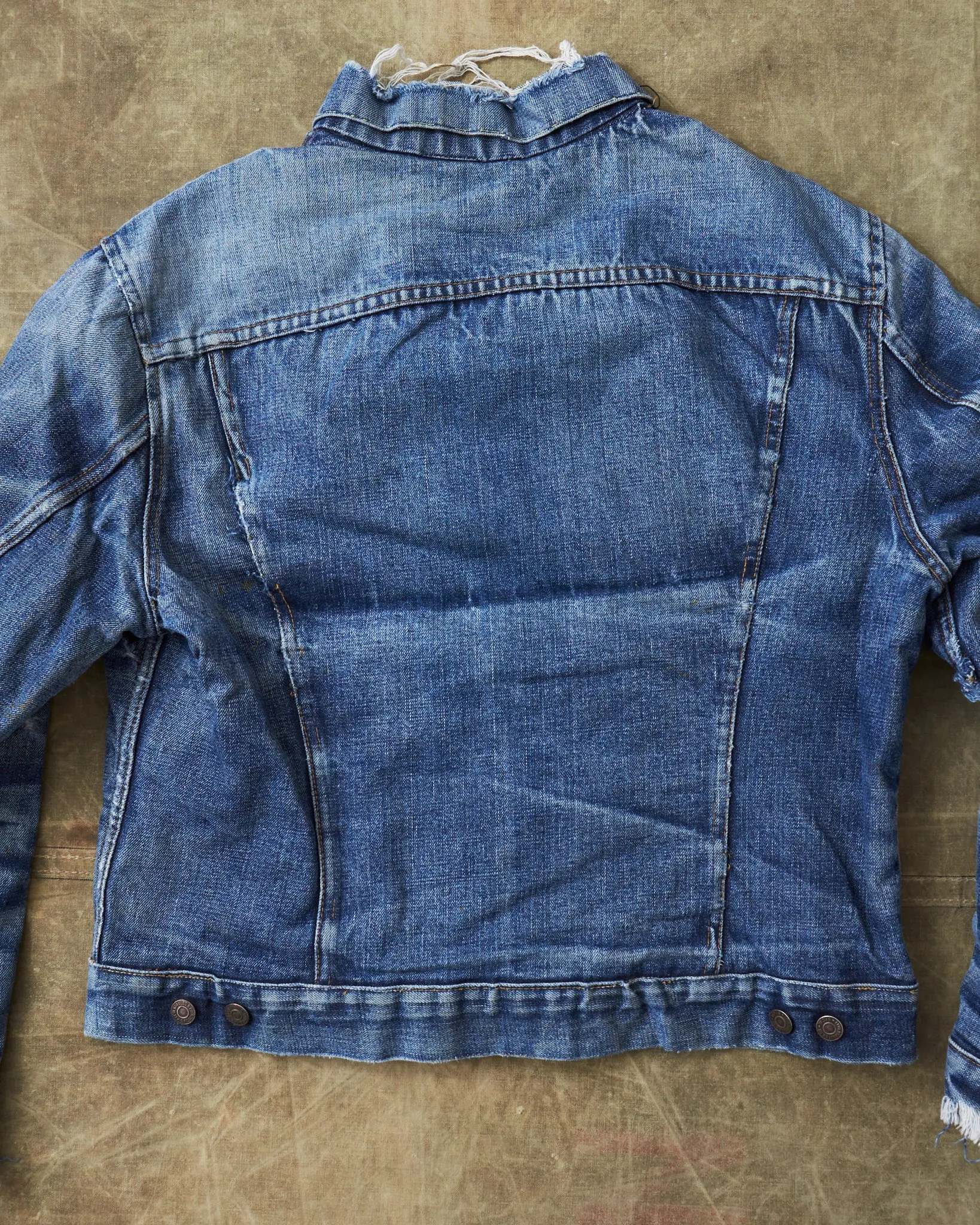 Vintage 1960's Levi's 70505 Big E Blanket Lined Denim Jacket