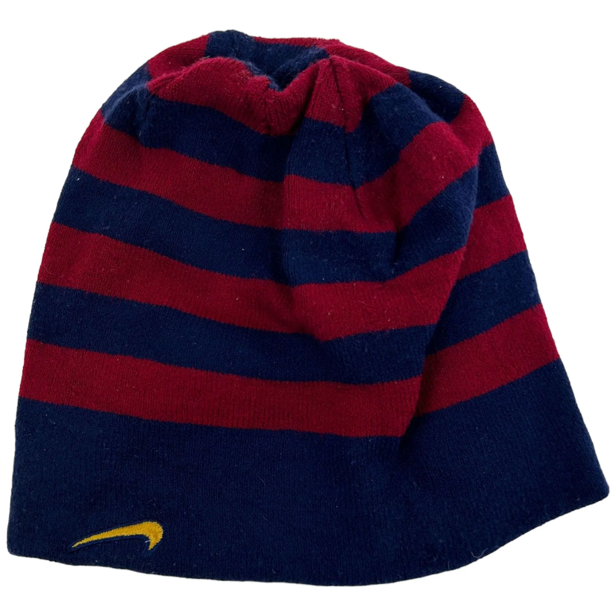 Vintage Nike Striped Beanie Hat