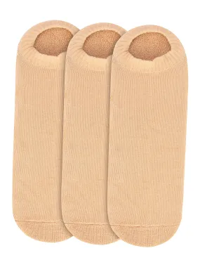 Women Pack of 3 Solid Shoeliners Socks