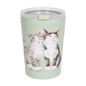 Wrendale Feline Friends Cat Thermal Travel Cup